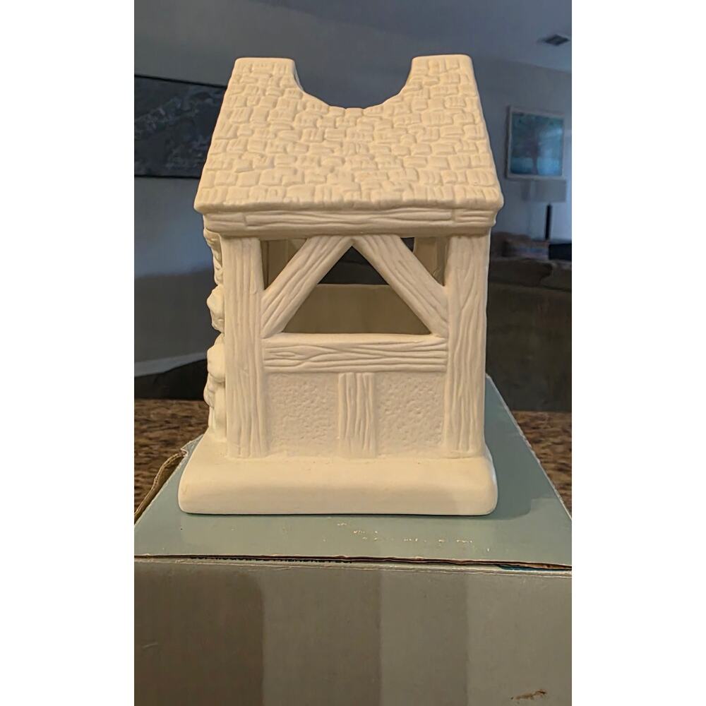 PartyLite‎ Porcelain O Little Town 3 Shepherds Tealight Candleholder - Picture 4 of 5